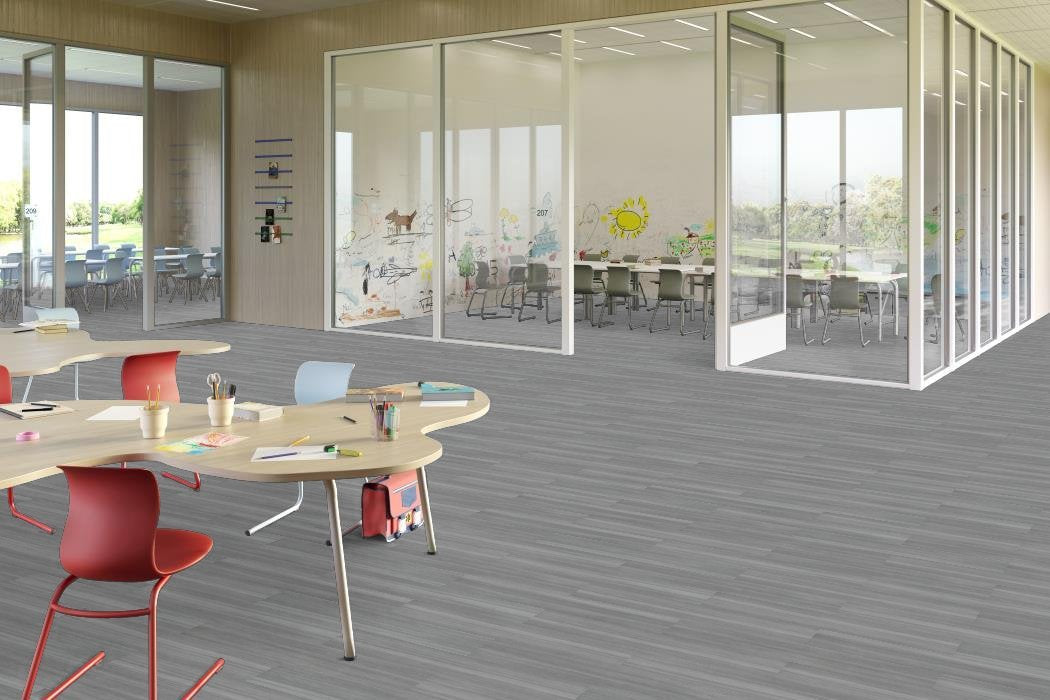 Shaw Contract - Envelop - 7 in. x 48 in. Rigid Core - Invest Office Installation