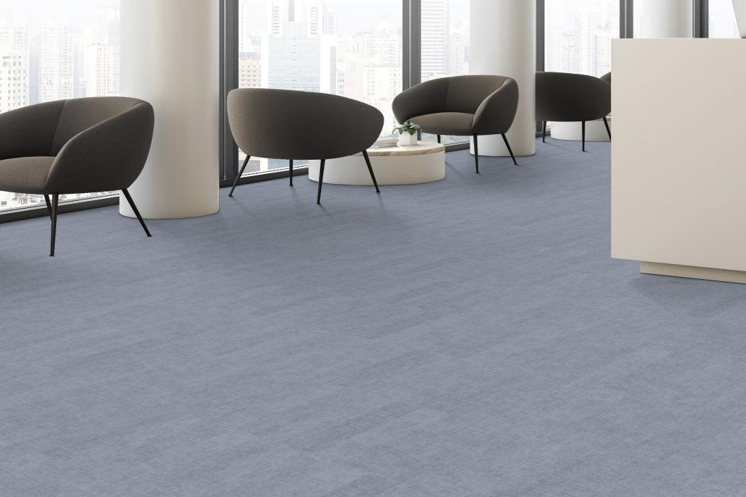 Shaw Contract - Coded - 6 in. x 48 in. Luxury Vinyl - Imply Office Install
