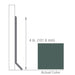 Armstrong Commercial - 4 in. Rubber Coved Wall Base Rolls - Coastal Green