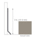 Armstrong Commercial - 4 in. Rubber Coved Wall Base Rolls - Greige