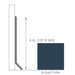 Armstrong Commercial - 4 in. Rubber Coved Wall Base Rolls - Indigo