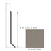 Armstrong Commercial - 4 in. Rubber Coved Wall Base Sticks - Pebble