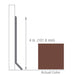 Armstrong Commercial - 4 in. Rubber Coved Wall Base Rolls - Saddle