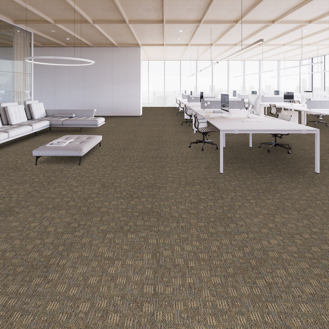 Shaw Contract - Connect Tile - Carpet Tile - Bare Necessitie Room Scene