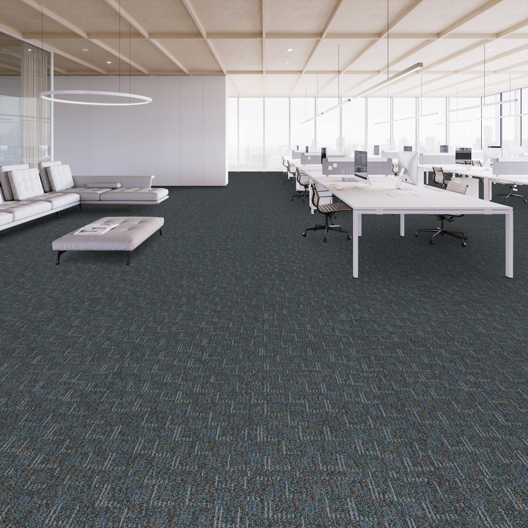 Shaw Contract - Connect Tile - Carpet Tile - Harbouring Desi Room Scene
