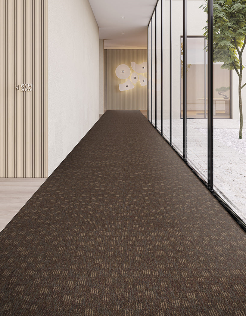 Shaw Contract - Connect Tile - Carpet Tile - Ciao Bella Installed