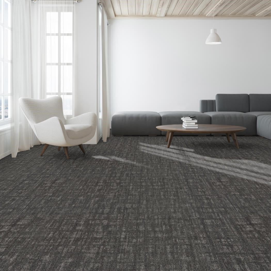 Shaw Contract - Modern Edit - Edition - Carpet Tile - Hearth Room Scene