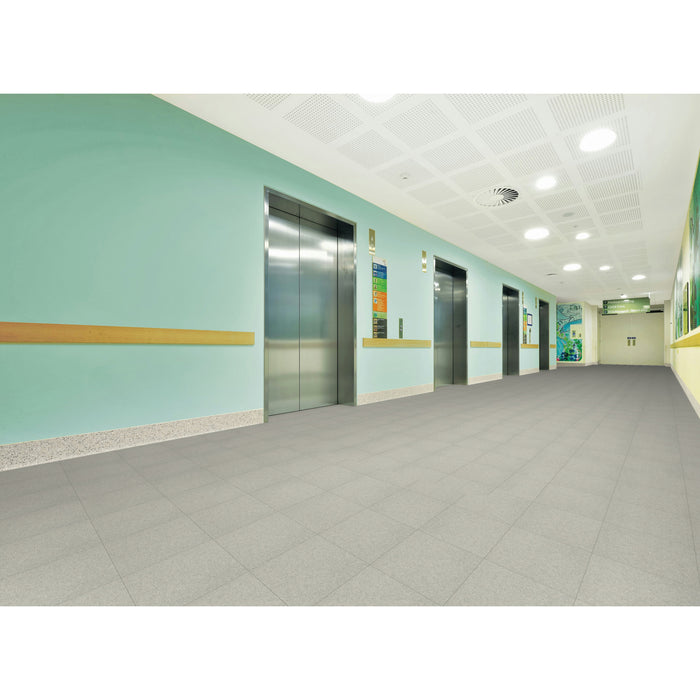 Armstrong Commercial - Premium Excelon Crown Texture - Vinyl Composition Tile - Tracery Installed