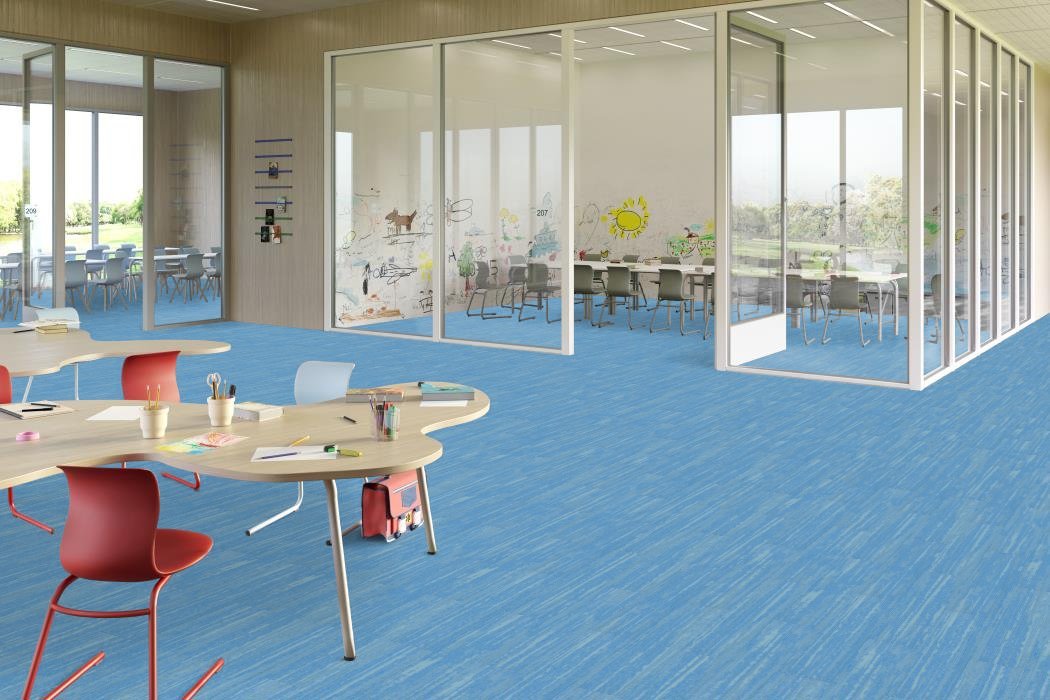 Shaw Contract - The Park - Drift Tile - Carpet Tile - Play Installed