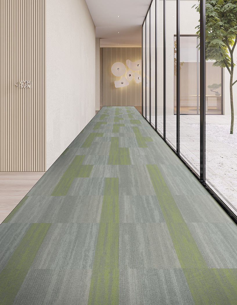 Shaw Contract - Places - Sea Edge Tile - Carpet Tile - Ocean Lime