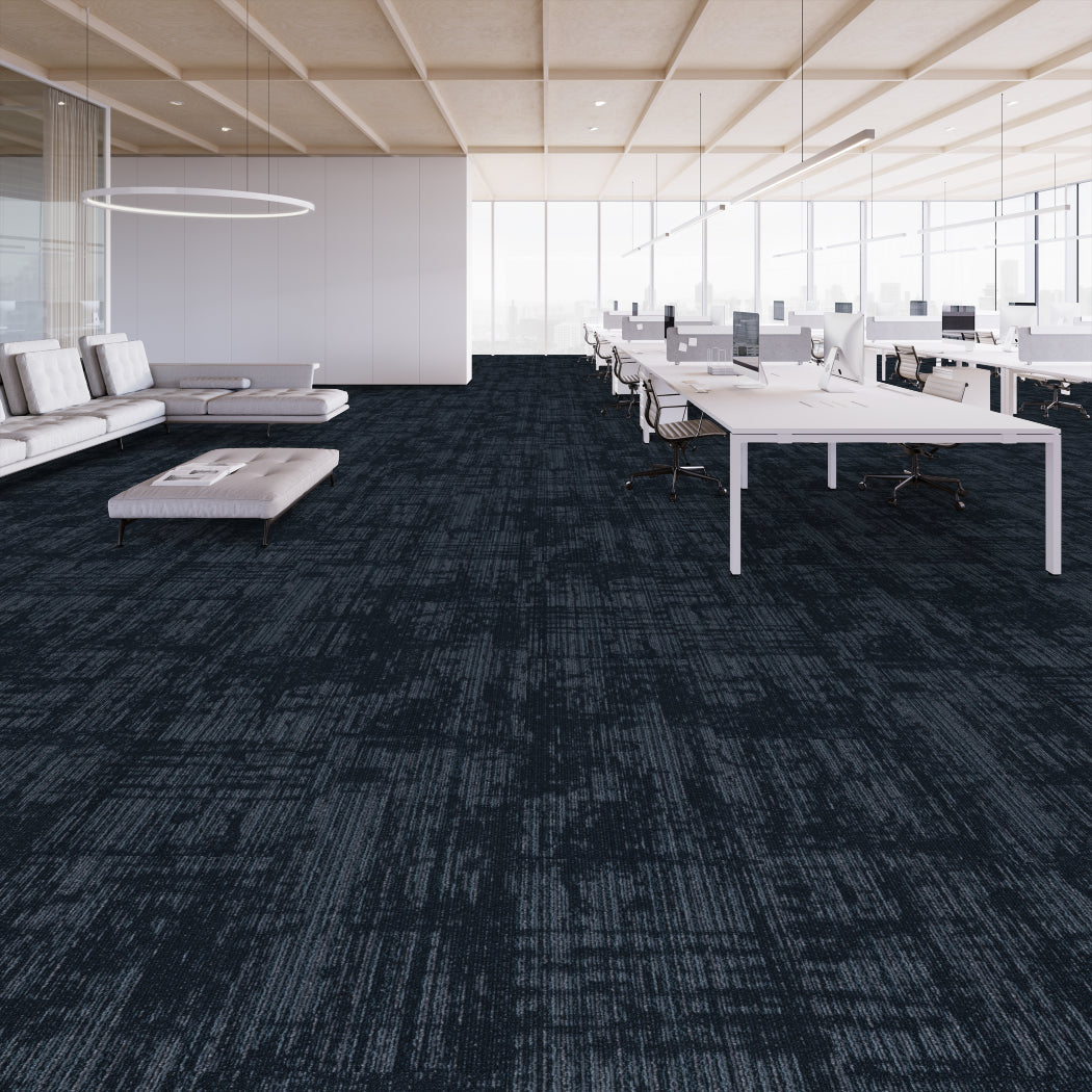 Shaw Contract - Creating Space - Aware - Carpet Tile - Lacquer Office Install