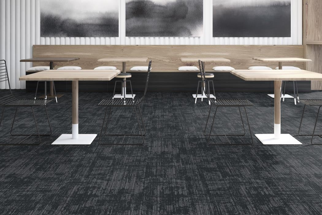 Shaw Contract - Creating Space - Aware - Carpet Tile - Ink Installed