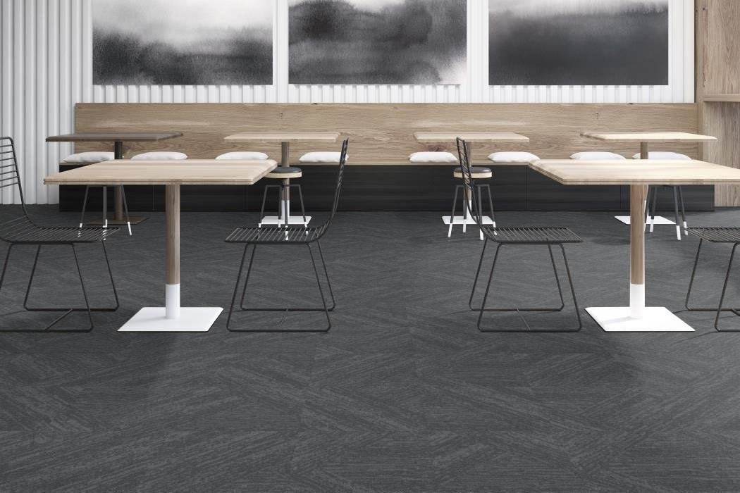 Shaw Contract - Floor Architecture - Bisect Tile - Carpet Tile - River Rock Room Scene