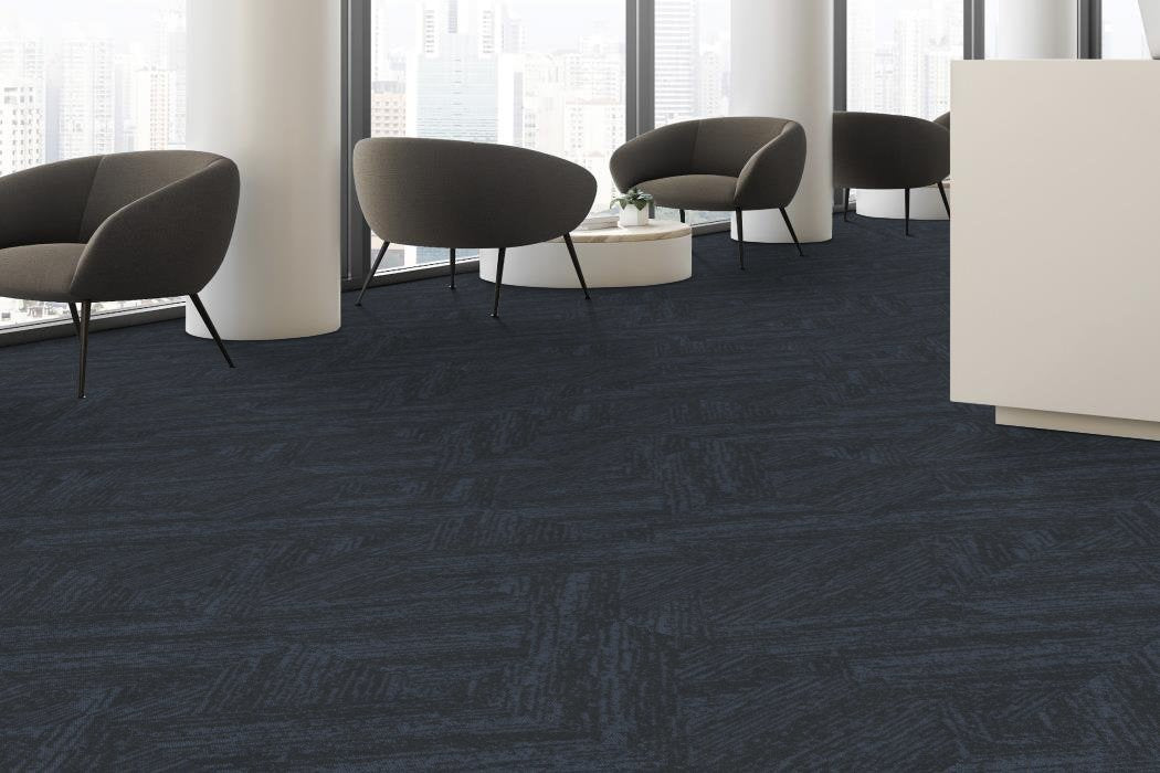 Shaw Contract - Floor Architecture - Bisect Tile - Carpet Tile - Beryl Room Scene