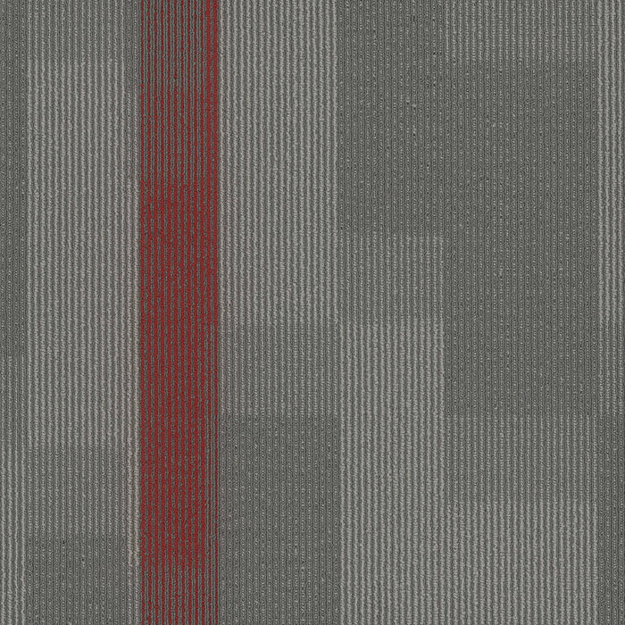 EF Contract - Amplify - 24 in. x 24 in. - Commercial Carpet Tile - Crimson
