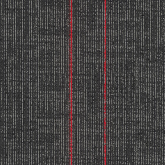 EF Contract - Echo - 24 in. x 24 in. - Commercial Carpet Tile - Chili Red