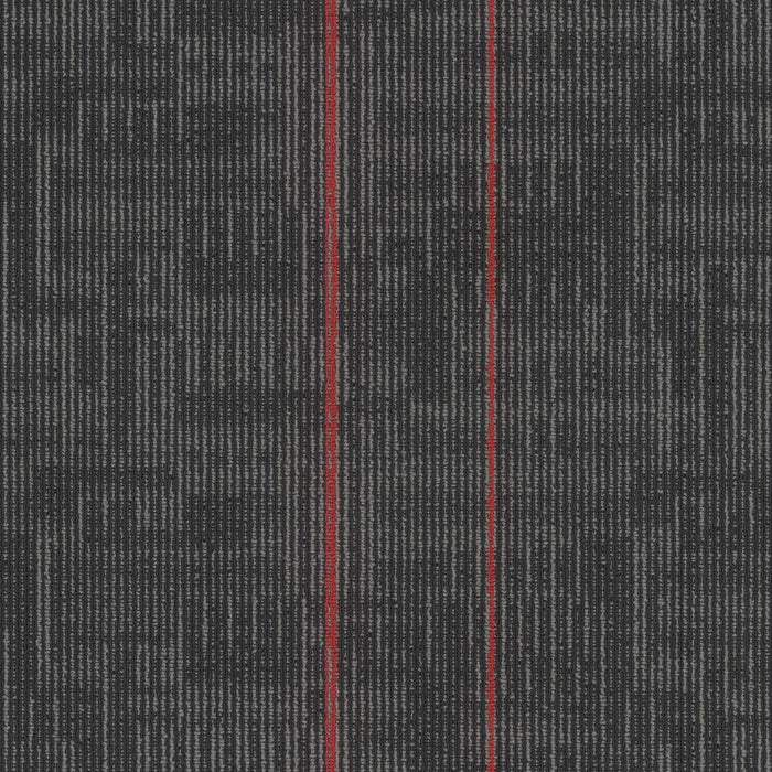 EF Contract - Echo - 24 in. x 24 in. - Commercial Carpet Tile - Crimson