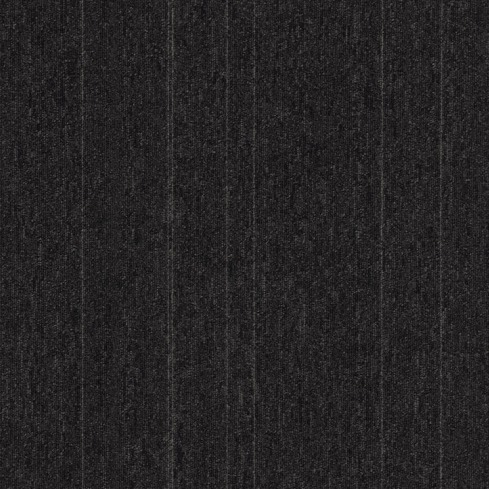 EF Contract - Uplink Groove - 24 in. x 24 in. - Commercial Carpet Tile - Charcoal