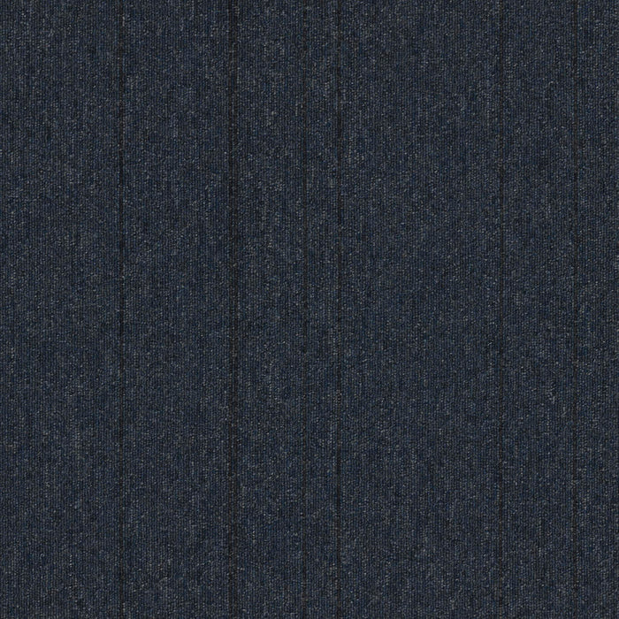 EF Contract - Uplink Groove - 24 in. x 24 in. - Commercial Carpet Tile - Denim