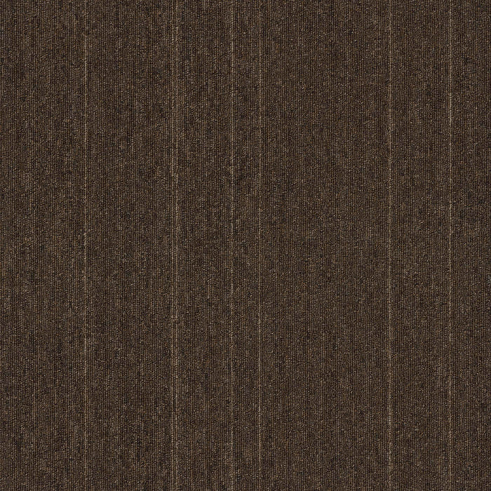 EF Contract - Uplink Groove - 24 in. x 24 in. - Commercial Carpet Tile - Brown