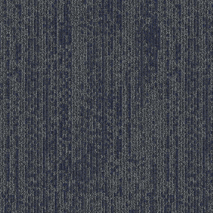 Mohawk - Sketch Effect - Framed Structure Commercial Carpet Tile w/ Ecoflex Matrix - 593 Navy Gray