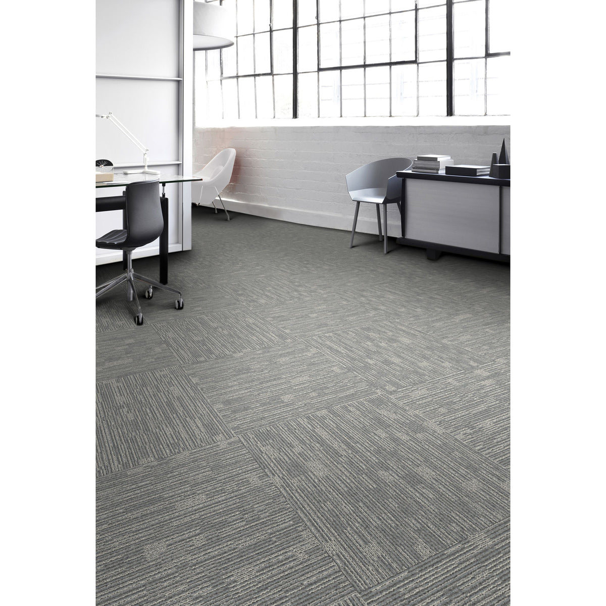 Aladdin Commercial - Primary Effect - Surface Stitch - Carpet Tile - Lava