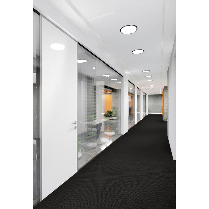 Aladdin Commercial - Walk Off - Walk The Walk - Commercial Carpet Tile - Obsidian