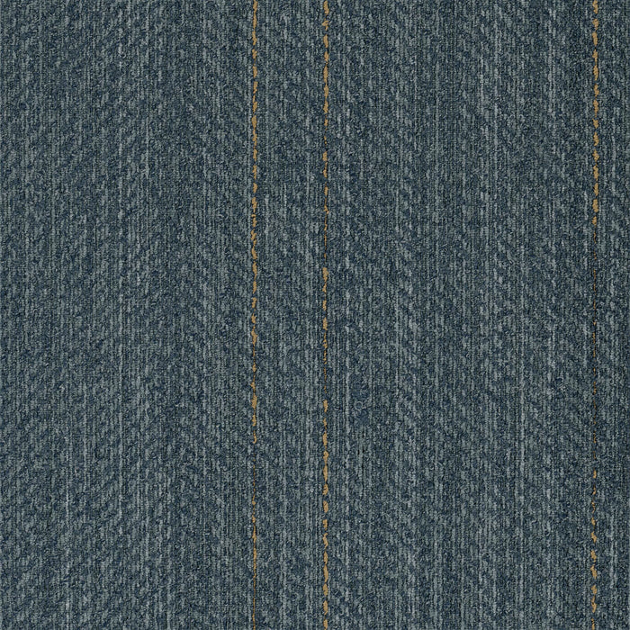 Mohawk - Denim Culture - Counter Casual - 24 in. x 24 in. - Commercial Carpet Tile - Light Wash