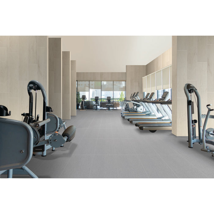 American Olean - Crafter - 12 in. x 24 in. - Porcelain Tile - Matte - Sketch Installed