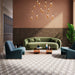 American Olean - Crafter - 8 in. - Glazed Porcelain Hexagon Tile - Matte - Paper Block Floor Install