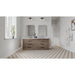 American Olean - Crafter - 8 in. - Glazed Porcelain Hexagon Tile - Matte - Paper Block Installed