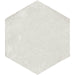American Olean - Solstice 8" Hexagon Porcelain Tile - Winter White ST32