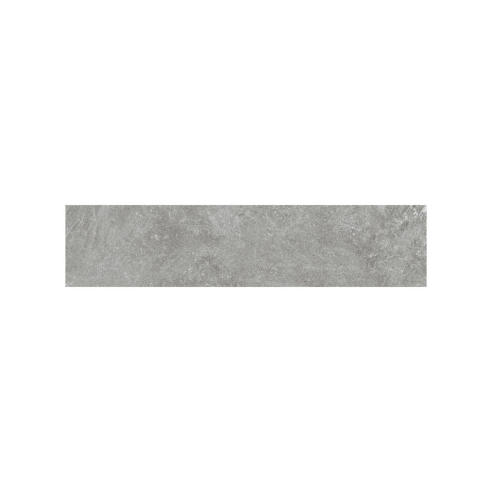American Olean - Solstice - 3 in. x 15 in. - Porcelain Bullnose Trim - Matte - Spring Grey