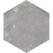 American Olean - Solstice 8" Hexagon Porcelain Tile - Spring Grey ST33