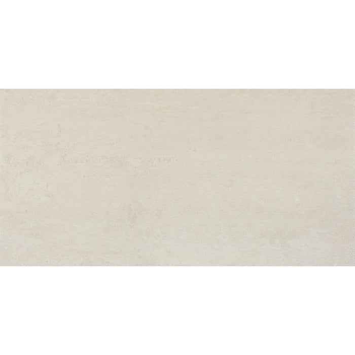 American Olean - Theoretical Evolved - 12 in. x 24 in. - Porcelain Tile - Matte - Candid Cream