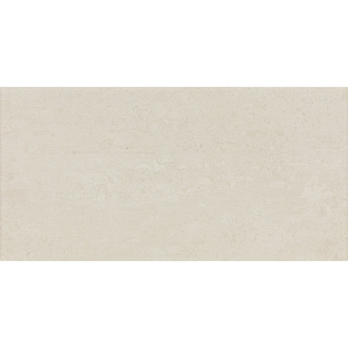 American Olean - Theoretical Evolved - 12 in. x 24 in. - Porcelain Tile - Textured - Candid Cream