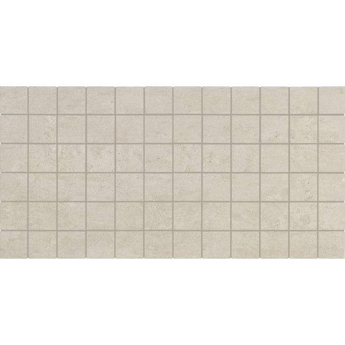 American Olean - Theoretical Evolved - 2 in. x 2 in. - Ceramic Tile Mosaic - Matte - Ritual Gray