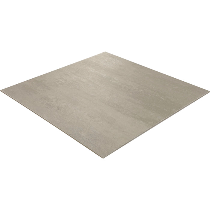 American Olean - Theoretical Evolved - 24 in. x 24 in. - Porcelain Tile - Matte - Reflective Taupe Angled View