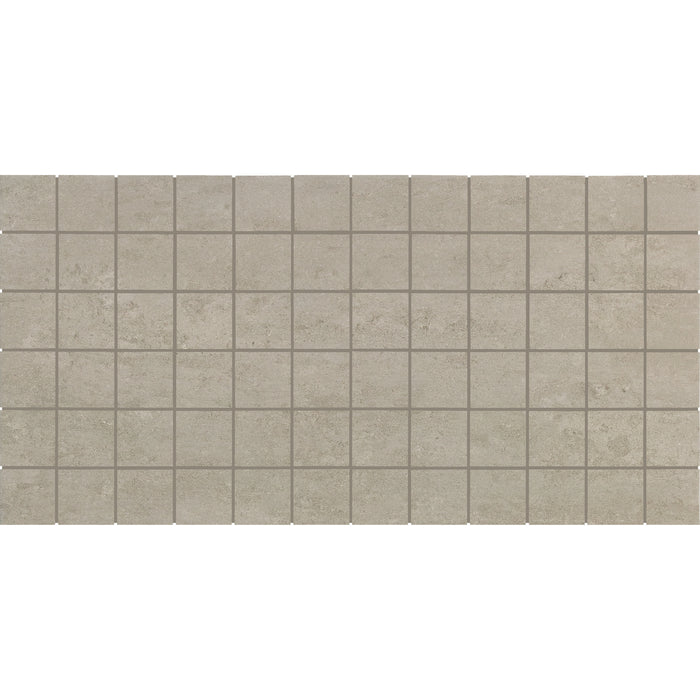 American Olean - Theoretical Evolved - 2 in. x 2 in. - Ceramic Tile Mosaic - Matte - Reflective Taupe