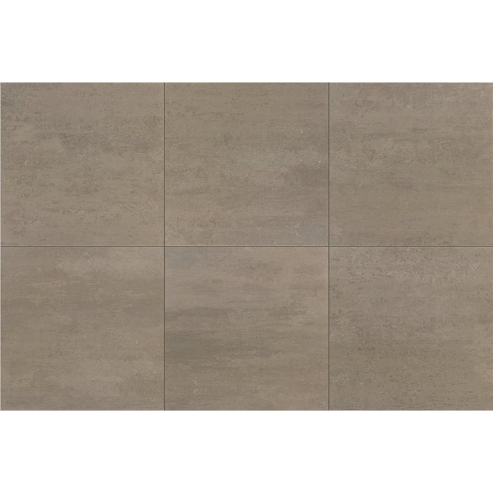 American Olean - Theoretical Evolved - 24 in. x 24 in. - Porcelain Tile - Matte - Hibernate Brown Grid View