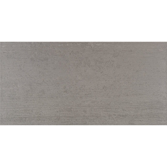 American Olean - Theoretical Evolved - 12 in. x 24 in. - Porcelain Tile - Textured - Creative Gray