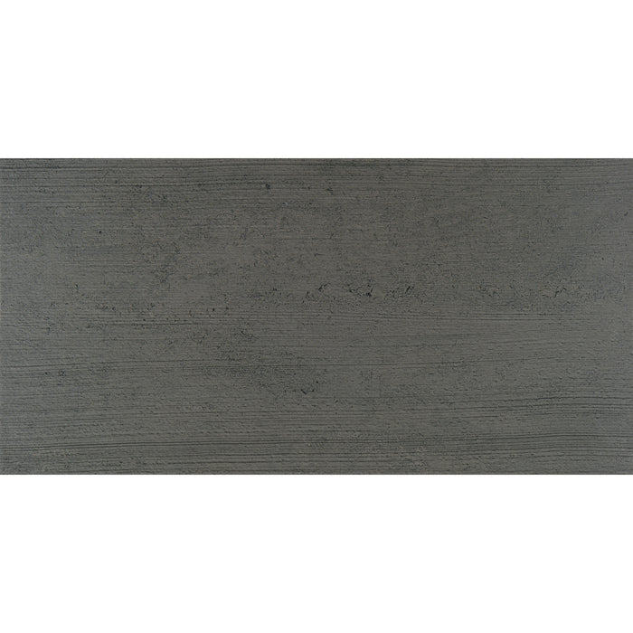 American Olean - Theoretical Evolved - 12 in. x 24 in. - Porcelain Tile - Textured - Imaginative Gray