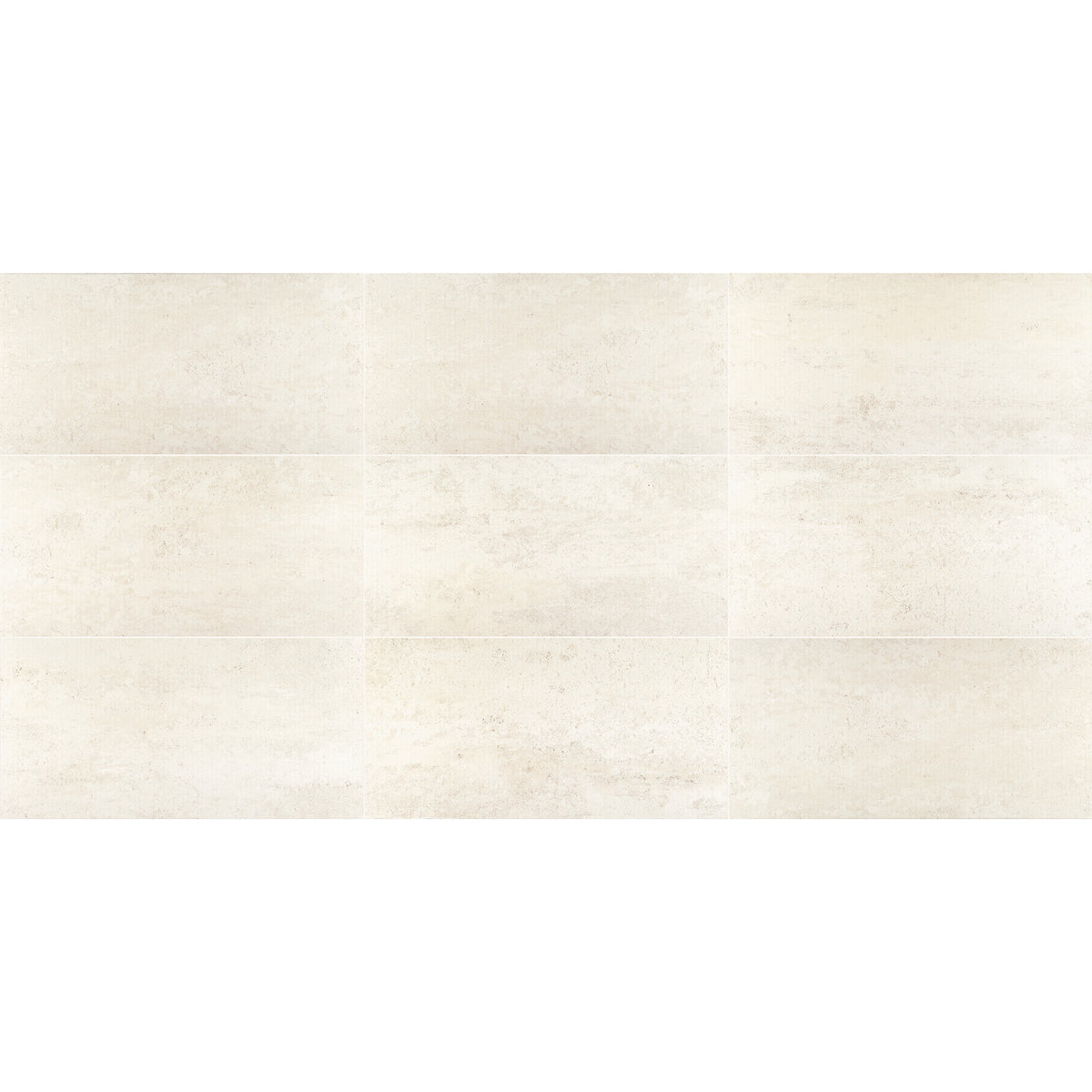 American Olean - Theoretical - 12 in. x 24 in. - Porcelain Tile - Matte - Whimsical White - Variation View