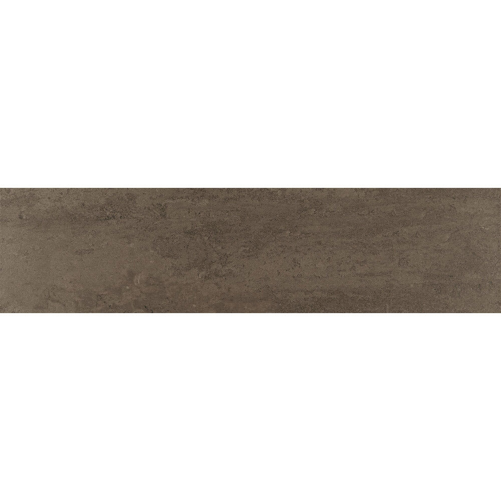 American Olean - Theoretical - 6 in. x 24 in. - Porcelain Tile - Matte - Absolute Brown