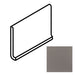 American Olean - Minimum - 6 in. x 12 in. - Porcelain Cove Base Trim - Matte - Taupe