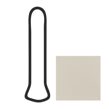 American Olean - Minimum - 1 in. x 6 in. - Porcelain Tile Trim - Matte - Beige
