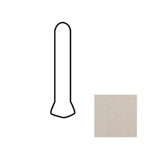 American Olean - Crafter - 3 in. x 24 in. - Porcelain Bullnose Trim - Matte - Twill