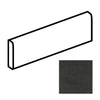 See American Olean - Theoretical - 3 in. x 12 in. - Porcelain Bullnose Trim - Matte - Abstract Black