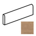 American Olean - Theoretical Evolved - 3 in. x 12 in. - Porcelain Bullnose Trim - Matte - Glowing Apricot