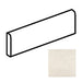 American Olean - Theoretical - 3 in. x 12 in. - Porcelain Bullnose Trim - Matte - Whimsical White